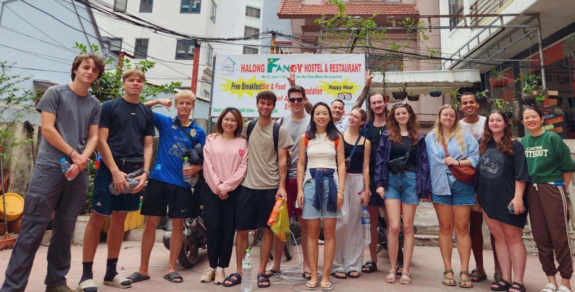 Ha Long Fancy Hostel With Vegetarian And Vegan Restaurant 외부 사진